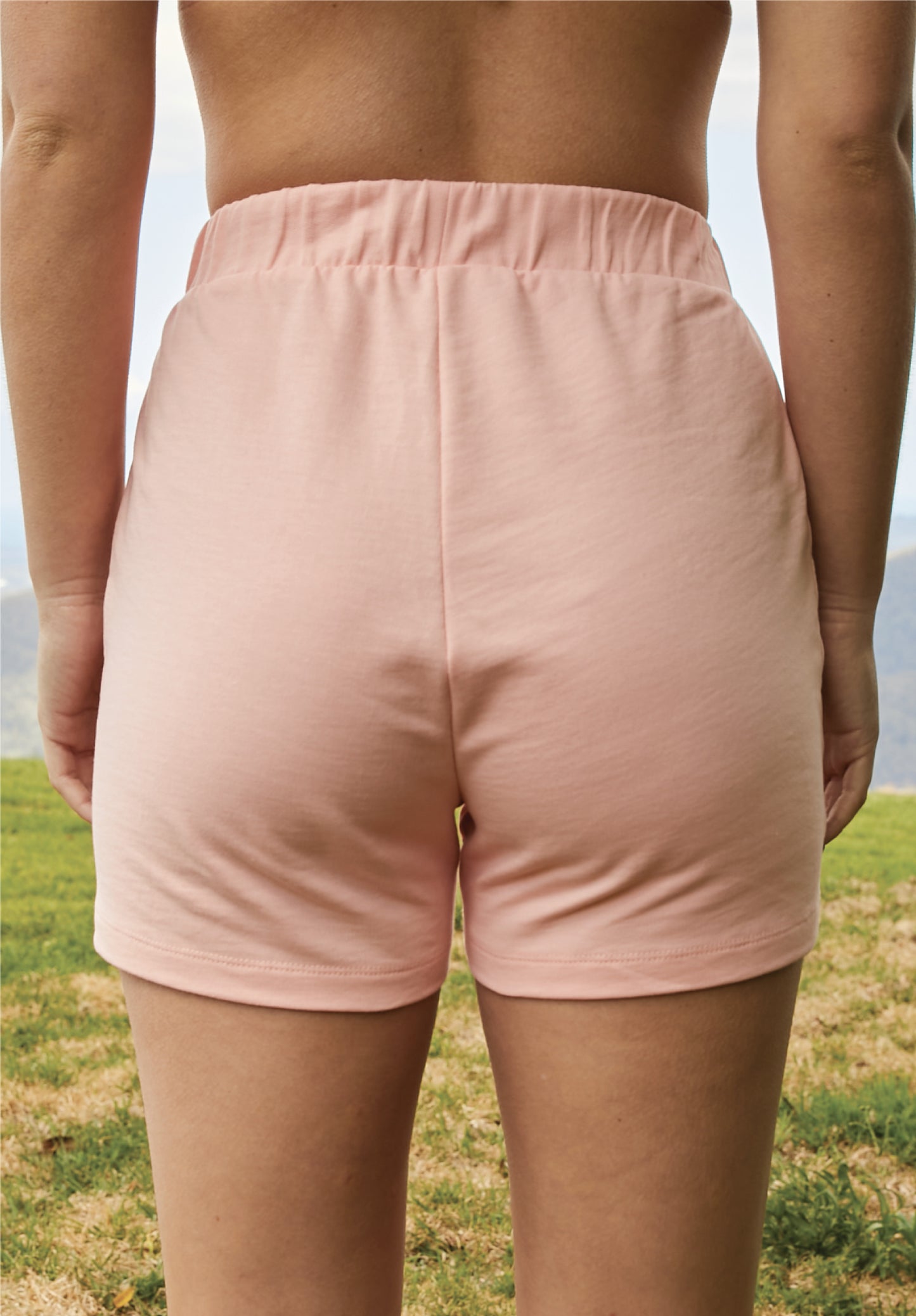 Organic Cotton Shorts - Laguna Pink